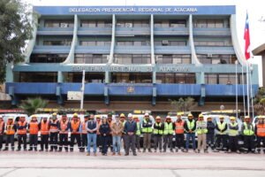 Delegación Presidencial Regional de Atacama y CGE refuerzan despliegue preventivo ante sistema frontal