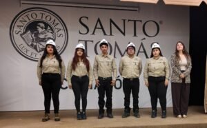 Estudiantes de Técnico en Minería y Metalurgia de Santo Tomás Copiapó participaron en ceremonia de investidura